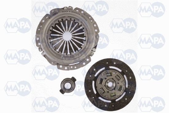 Debriyaj Seti 205-306-309-405-406-Berlingo-Bx-Xantıa-Zx-1.6-1.8-1.9gtı Xu7jb-Mek resmi