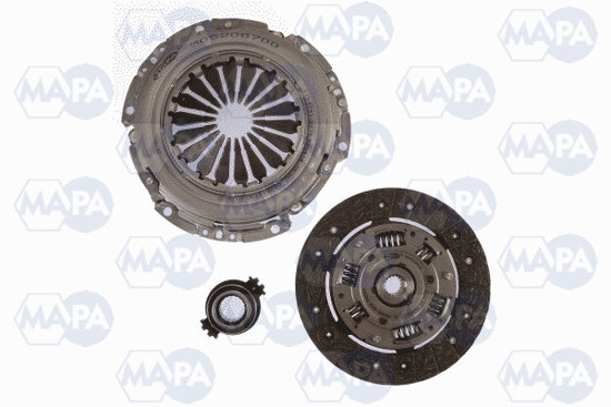 Debriyaj Seti 206-Berl-Part-C2-C3-C4-Saxo-Xsara-106-306-307 1.1-1.4-1.6 Tu1jp.Tu resmi