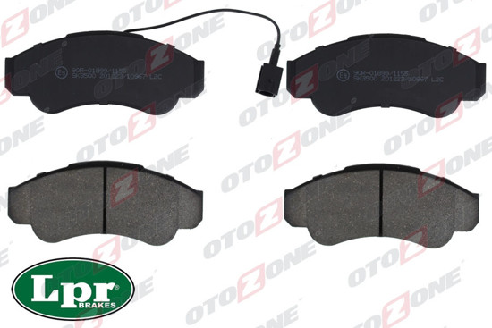 Ön Balata Fişli Ducato 02/06 Boxer 02/06 Jumper 02/06 B.Y Tip 1800 Kg resmi