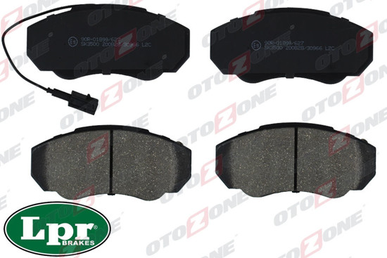 Ön Balata Fişli Ducato 02-06 Boxer 02-06 Jumper 02-06 K.Ç Tip 1400 Kg Gdb1517 resmi