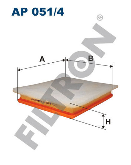 Hava Filtresi Astra G 99-05 2.0dtı-2.2dtı-2.0dtı 16v- Astra H 05- 1.3cdtı-1.7cdt resmi