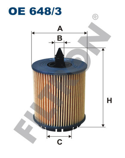 Yağ Filtresi Astra G-Vectra B-Vectra C-Zafıra-Insıgnıa 2.0-2.2 16v 02- resmi