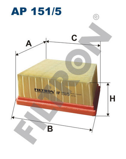 Hava Filtresi Fiesta 6- 08 Bmax 12 Transit Courıer 14 Connect 13 Ford Ecosport 1 resmi