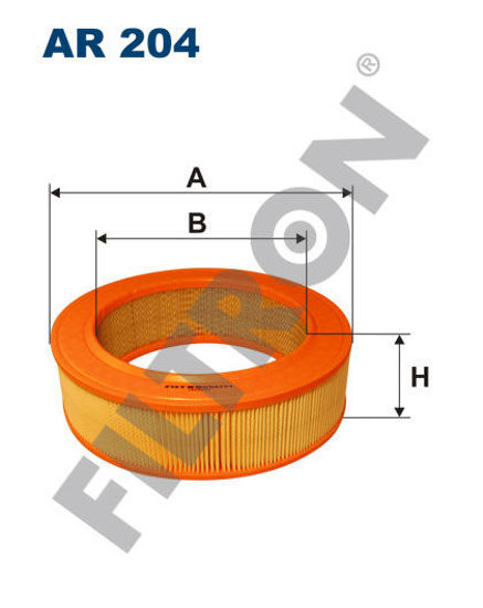 Hava Filtresi Mercedes W123/S123/C123 200 D 55hp 07/76-02/79 resmi