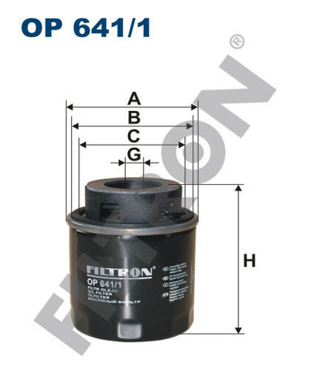 Yağ Filtresi Golf 5-Vı-Jetta Iıı-Passat-Tiguan-Touran-A3-Octavıa-Ibıza-Scırocco resmi