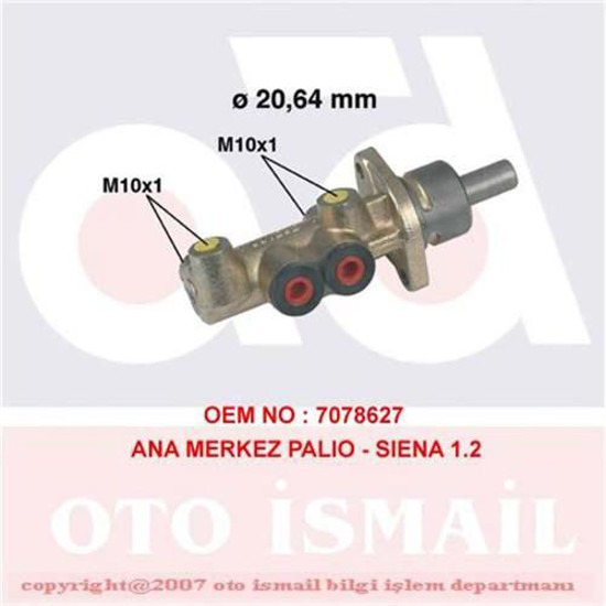 Ana Merkez Palio 1.4-1.6 16v 96 Albea 1.4-1.6 16v-17 Td 96 20.64mm resmi