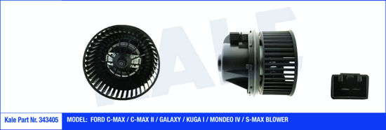 Kalorifer Motoru 12v Focus 3 04-12 Cmax 03-07 Galaxy-Kuga I-Mondeo Iv 07-14 -Sm resmi