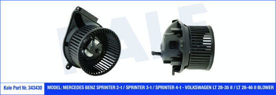 Kalorifer Motoru 12v Vw Lt 28-35-Lt 28-46-Sprınter-Mercedes Sprınter 95-06 resmi