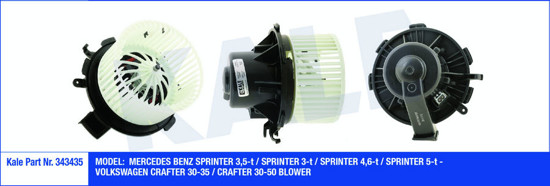 Kalorifer Motoru 12v Crafter 30-35-Mercedes Sprınter 3.5-T-Sprınter 3-T-Sprınter resmi