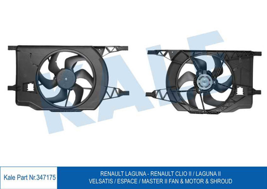 Fan Motoru Davlumbazlı Lgn-Clio 2-Laguna Iı-Velsatıs-Espace-Master 2- resmi