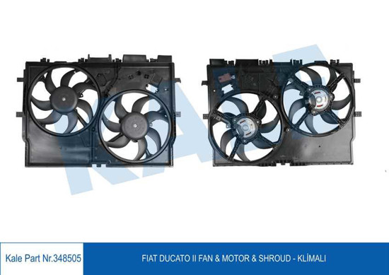 Fan Motoru Davlumbazlı Boxer Iıı-Jumper Iıı-Ducato 3 2.2hdı Ac/Nac resmi