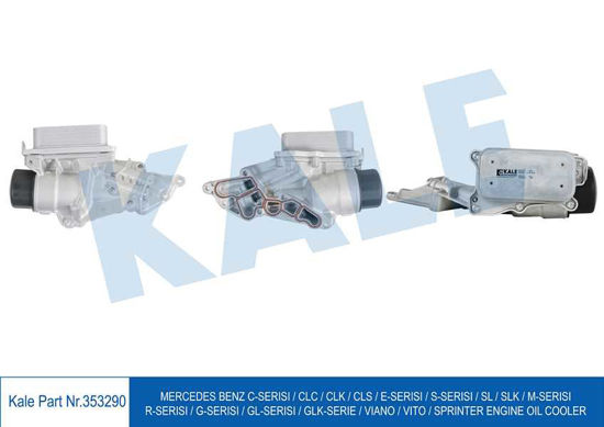 Motor Yağ Soğutucu Mercedesc-Clc-Clk-Cls-E-S-Sl-Slk-M-R-G-Gl-Glk-Serıe-Vıano-Vıt resmi