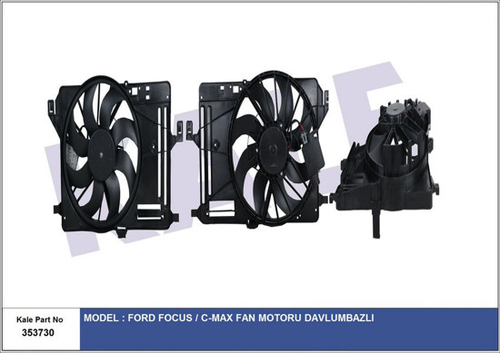 Fan Motoru Davlumbazlı Focus-C-Max resmi