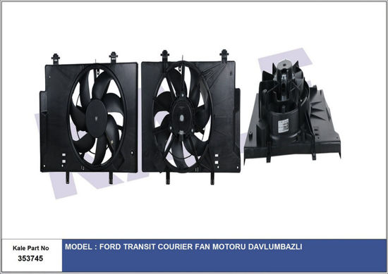 Fan Motoru Davlumbazı Ford Transit Courıer resmi