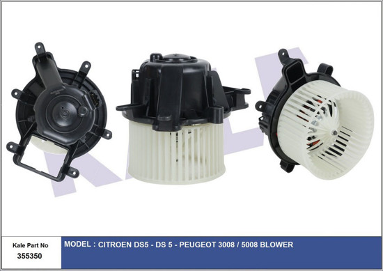 Kalorifer Motoru Cıtroen Ds5-Ds 5-Peugeot 3008-5008 Blower resmi