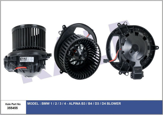 Kalorifer Motoru Bmw 1-2-3-4-Alpına B3-B4-D3-D4 Blower resmi