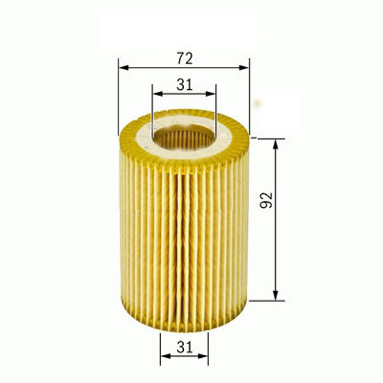 Yağ Filtresi Astra G 00-05 -Astra H 04- -Corsa C 00- -Combo 01- -Merıva 03-10 - resmi