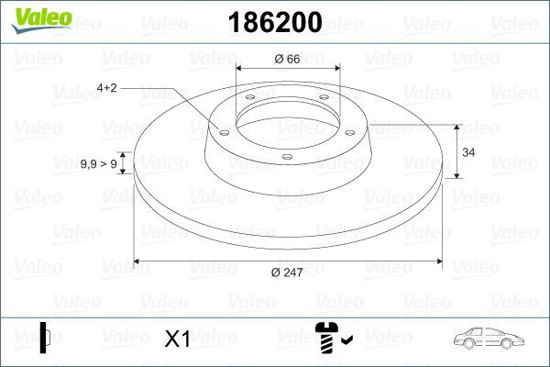 Ön Fren Aynası P106 91-05 306 93-01 206 98-00 Saxo 96-04 C15 84-00 Zx 91-97 247. resmi