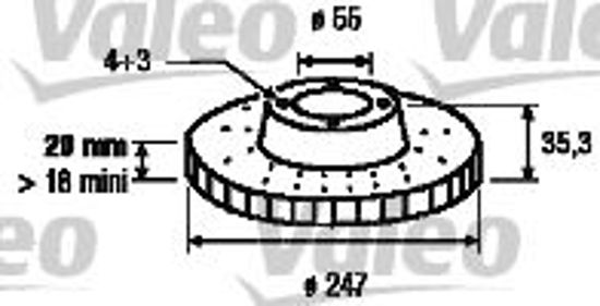 Ön Fren Aynası P107 1.0-1.4hdı 06/05 C1 1.0 1.4hdi 05 Toyota Aygo 1.0 1.4hdi 05 resmi