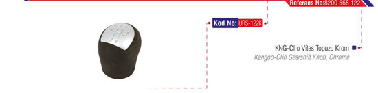 Vites Topuzu Krom Clio 2-Kango Iıı resmi