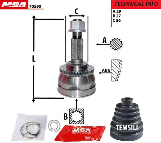 Aks Kafa Dış-(Abslı)-(Nıssağ: Maxıma 00>10 ) resmi