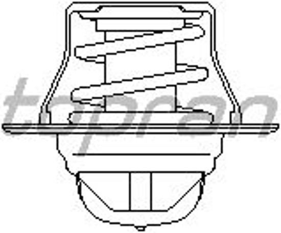 755 Termostat Bora-Caddy-Golf-Passat-Polo-T5-Sharan-Octavıa-Fabıa-Toledo-Ibıza-C resmi