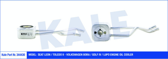 Yag Sogutucu( Borulu) Bcb 1.6 16v Golf Iv-Bora-Leon resmi