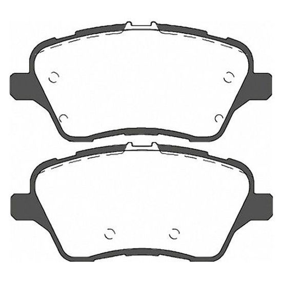 Fren Balatası On (Ford: Fiesta 6- 1.0 1.5tdcı 1.6 12-/ B-Max 1.0 1.4 1.5tdcı 1.6 resmi