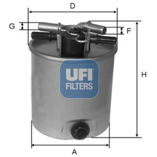 Yakıt Filtresi Nıssan Qashqaı 07 1.5d-2.0d- Xtraıl 07 2.0d Kaleos 08 2.0dcı Oe resmi