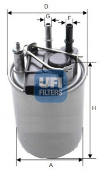 Yakıt Filtresi Nıssan Juke 1.5dci 10 Pulsar Hb 1.5 Dci 15 resmi