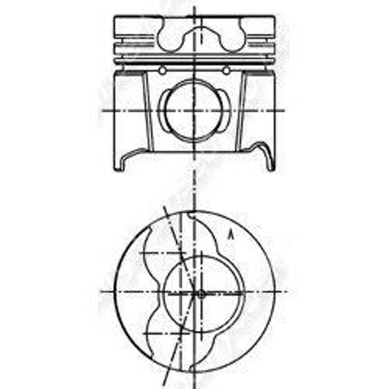 Motor Piston Segman Lgn- 2.0 F3r 722 94-03 0.50 resmi