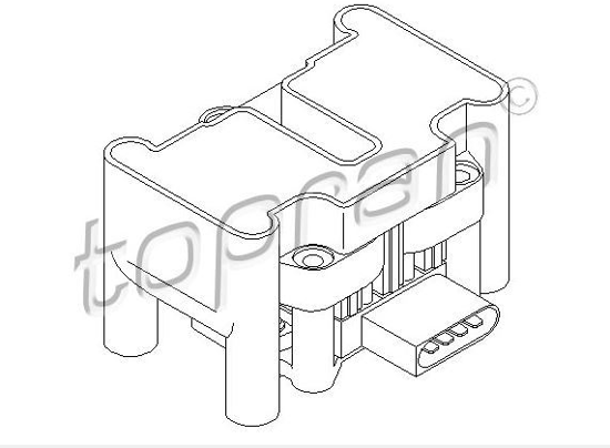 Atesleme Bobını Vw Caddy 04-15  Golf 98-14  Passat 97-11  Polo 95-  Polo Cls 00- resmi