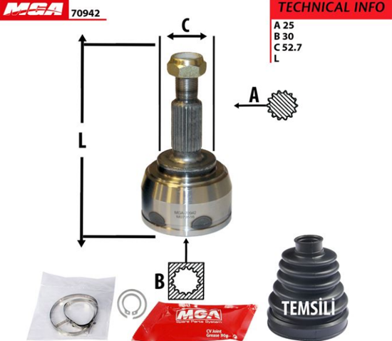 Aks Kafası Dış ( Renault: Grand Sceniç  1.5dcı 2004-) resmi