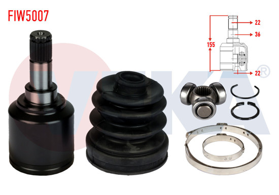 Aks Kafası Ic R/L 1.4 8v Ym Albea - resmi