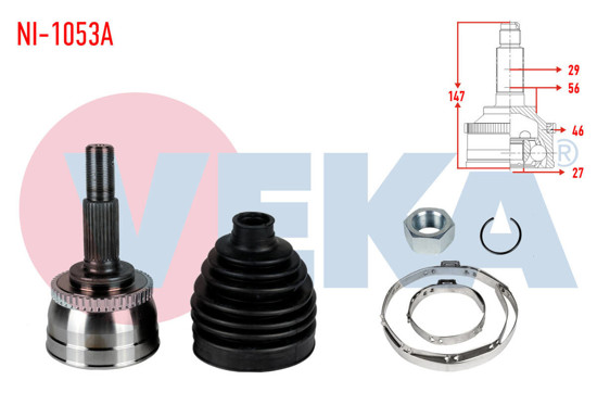 Aks Kafası Dıs R/L 1,0 Corsa D resmi