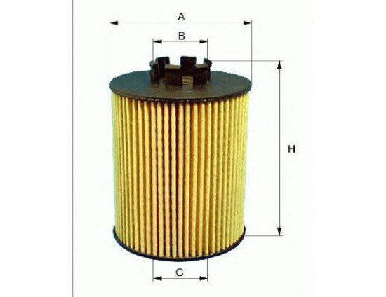 Yağ Filtre Albea-Corsa 1.3cdtı-Fiorino-Grande Punto-Linea-Idea 06 Agıla-Astra H- resmi