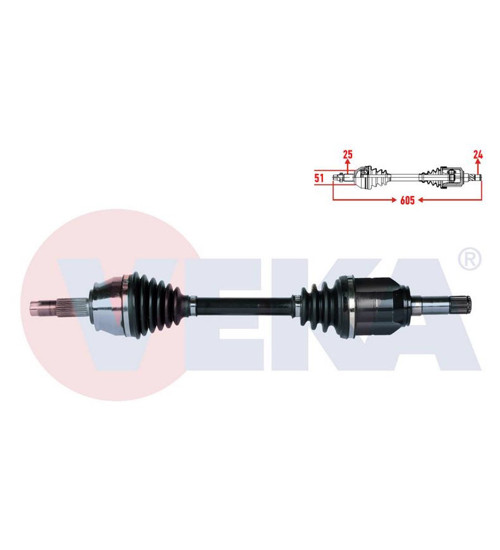 Aks Komple Sol (Euro 5) Fıorıno-Bıpper resmi