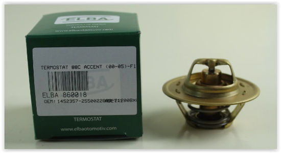 Termostat 88c Accent 00-05 -Fiesta 89-95 -Getz 02-05 -Miç Ra 03-10 -Note 06 1.3- resmi