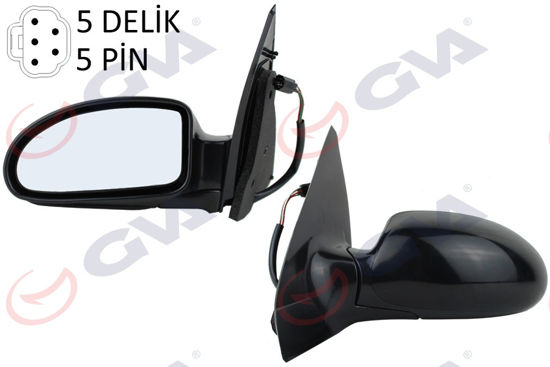 Dış Dikiz Aynası Elektrikli Sol Focus 98 Vm-319ehl resmi