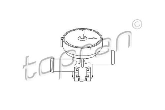 Kalorıfer Muslugu Valfi Astra F 1.4-1.6-1.7-Corsa B 1.4-1.6-Omega B 2.0-2.2-2.5- resmi