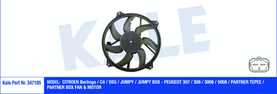 Fan Motoru Berlingo-C4-Ds5-Jumpy-307-308-5008-Partner Tepee-Partner Box resmi