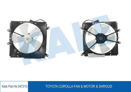 Fan Motoru Davlumbazlı Toyota Corolla 1.3/1.6 Ae101 Kasa resmi