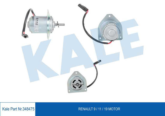 Fan Motoru Tek Motor R9-11-R19 Benz. Kablolu resmi