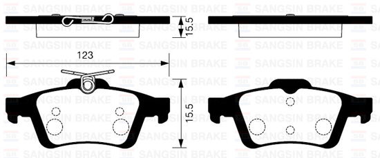 Arka Balata Focus 3 Cmax 03 Connect 02 Laguna Iıı 07 Vectra C 02 C5 08 Sıgnum 0 resmi