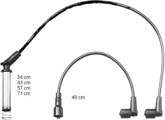 Bujı Kablosu Astra F 1,4i-16v Corsa resmi