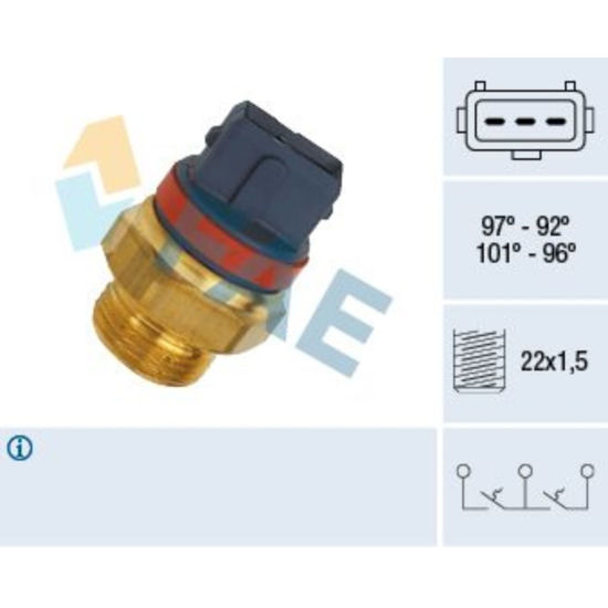 Fan Musuru  97-92°  Berlingo-Partner Xud7-Xud9 Saxo Vts-P106 Gtı Tu5j4 P205-P405 resmi