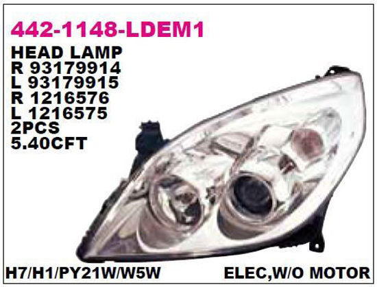 Far Sol Vectra C Bm 06- resmi