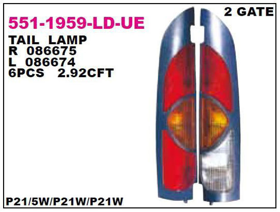 Stop Lambası Sol Kango Bm 97-03 resmi