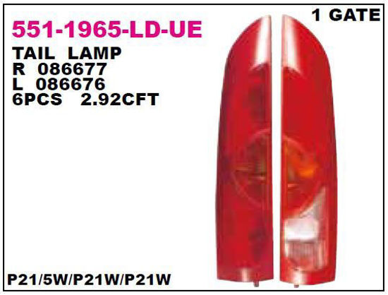 Stop Lambası Sol Kango Bm 97-03 resmi