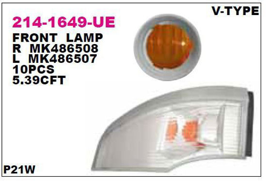 Sinyal Lambası Sol Canter Fe711/Fe839/Fe859 Dızel 06-09 resmi